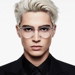 BS0406-0653_Transparent_Oval_TR90_Glasses_model
