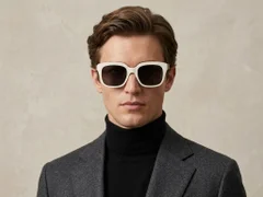 BS0406-0665_White_Rectangular_TR90_Sunglasses-tryon_male
