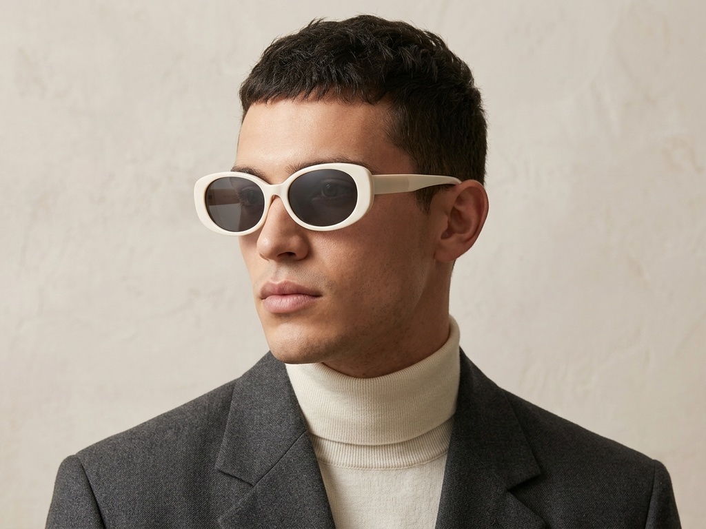 BS0406-0669_White_Oval_TR90_Sunglasses-tryon_male