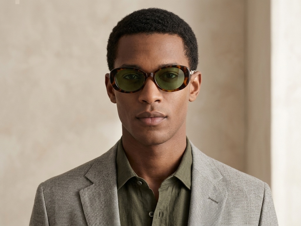 BS0406-0671_Tortoiseshell_Oval_TR90_Sunglasses-tryon_male