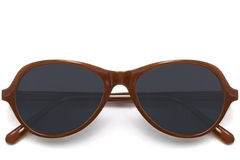 BS0406-0683_Orange_Oval_TR90_Sunglasses_front