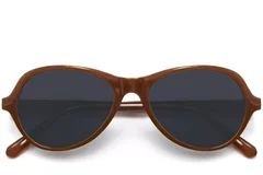 BS0406-0683_Orange_Oval_TR90_Sunglasses_front