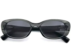 BS0406-0694_Grey_Oval_TR90_Sunglasses_front