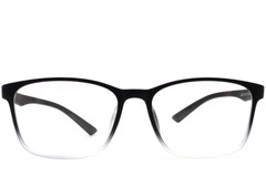 BS0420-0010_Transparent_Rectangular_TR90_Glasses_front