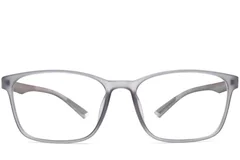 BS0420-0011_Grey_Rectangular_TR90_Glasses_front