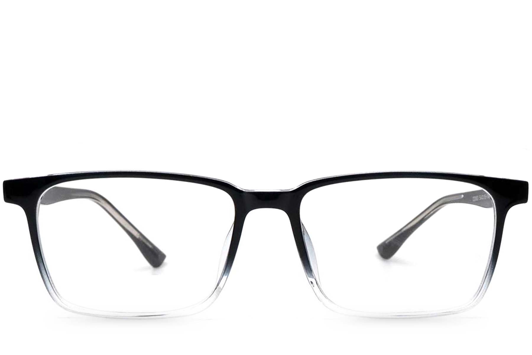 BS0420-0015_Transparent_Rectangular_TR90_Glasses_front