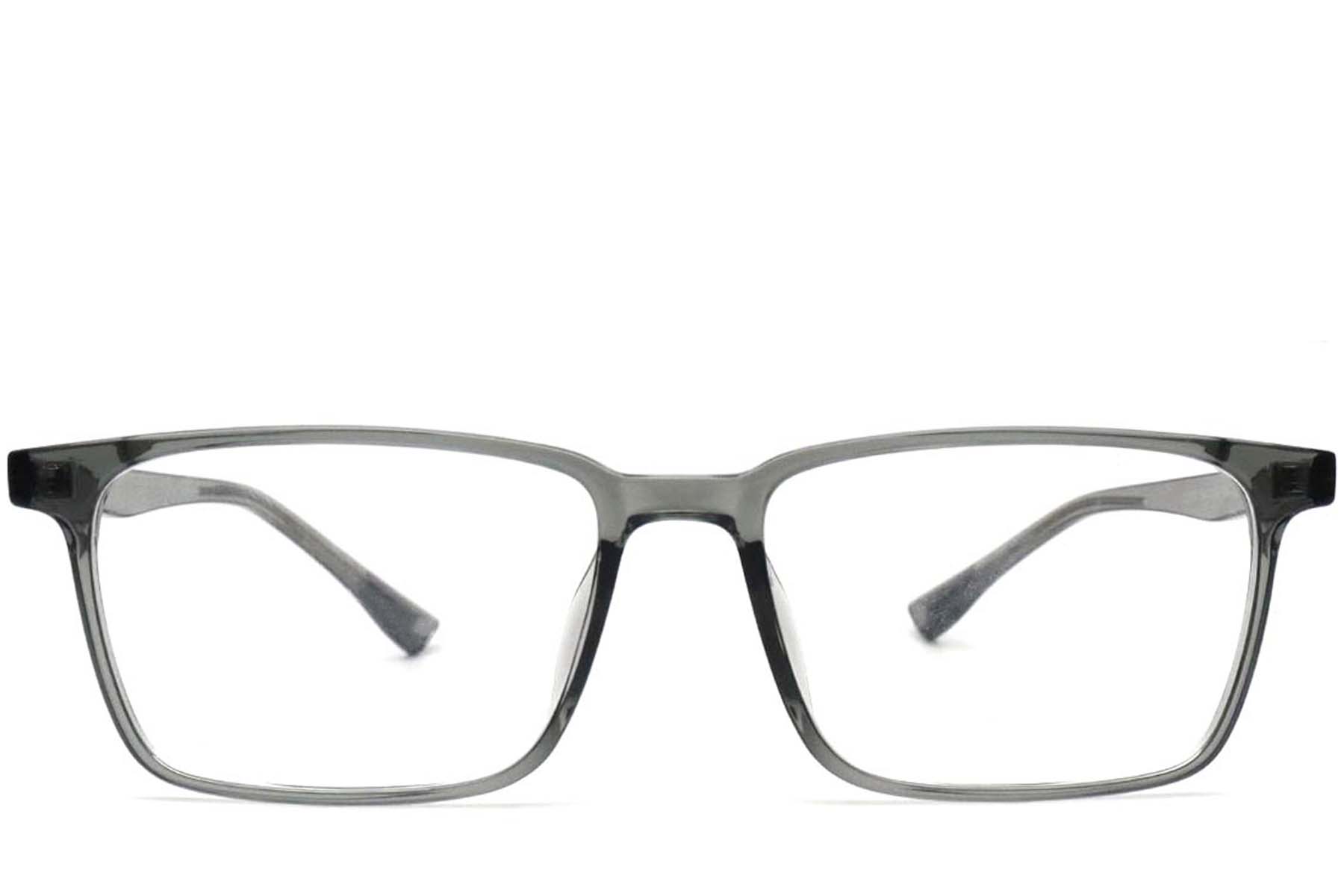 BS0420-0016_Green_Rectangular_TR90_Glasses_front