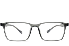 BS0420-0016_Green_Rectangular_TR90_Glasses_front