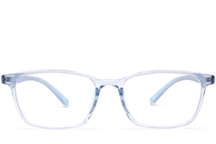 BS0420-0020_Blue_Rectangular_TR90_Glasses_front