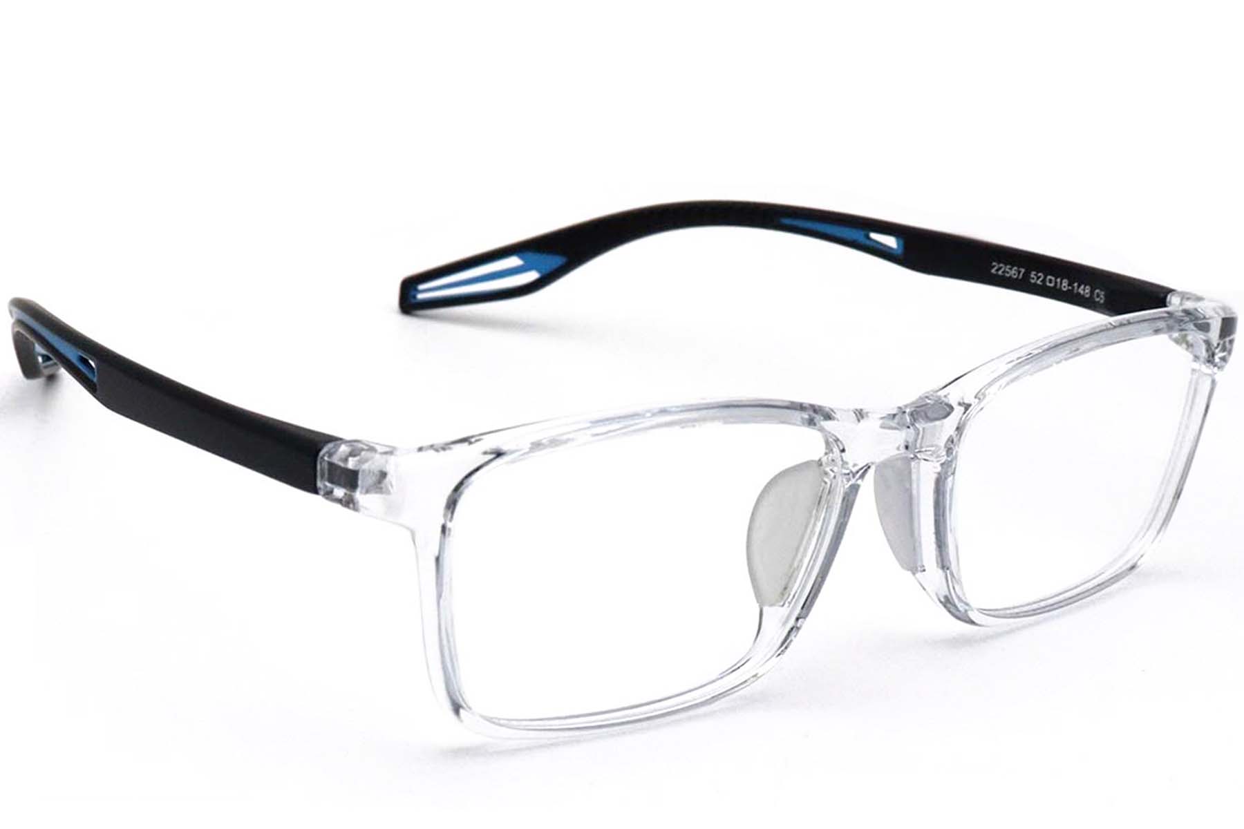 BS0420-0026_Blue_Rectangular_TR90_Glasses_corner