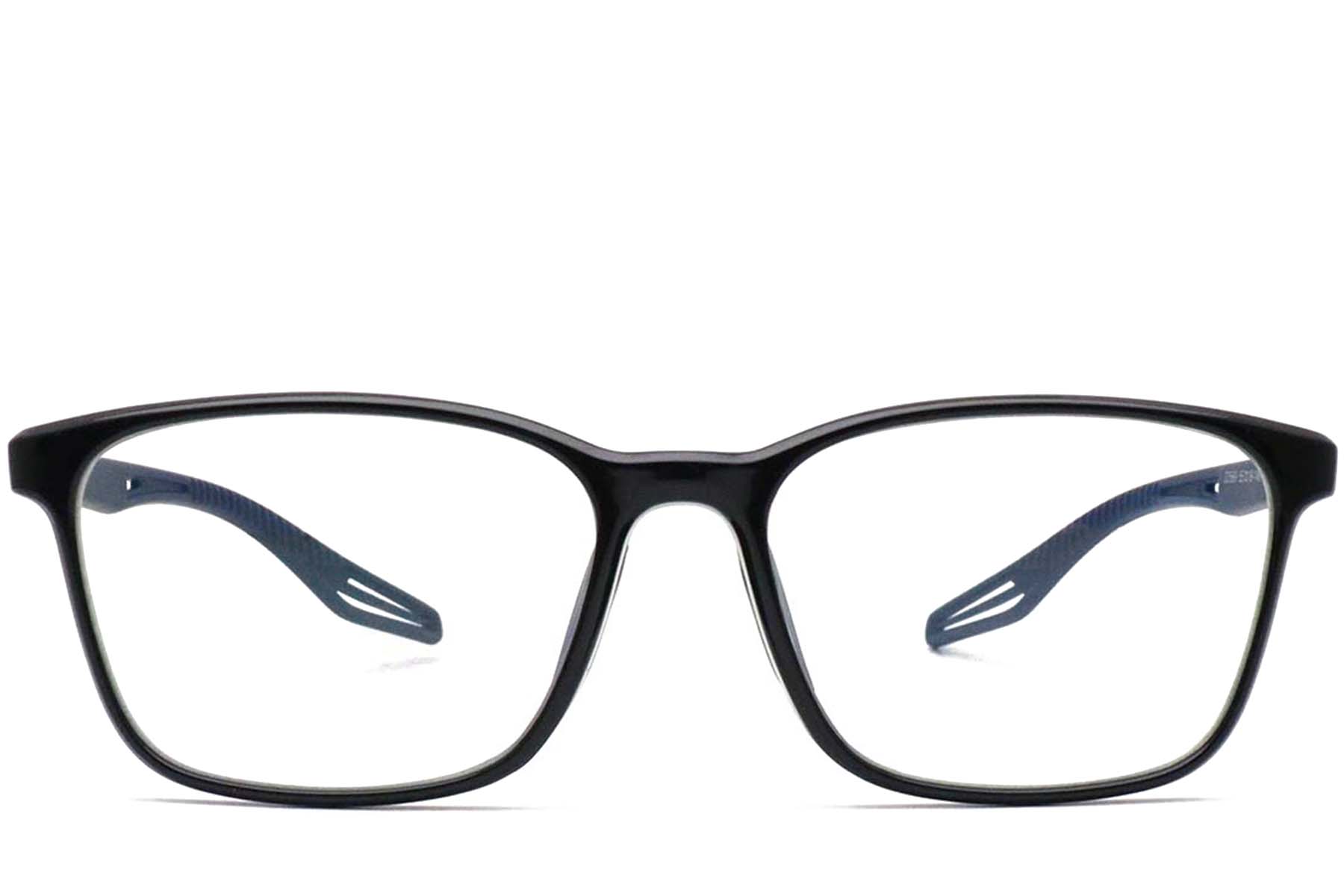 BS0420-0031_Blue_Rectangular_TR90_Glasses_front