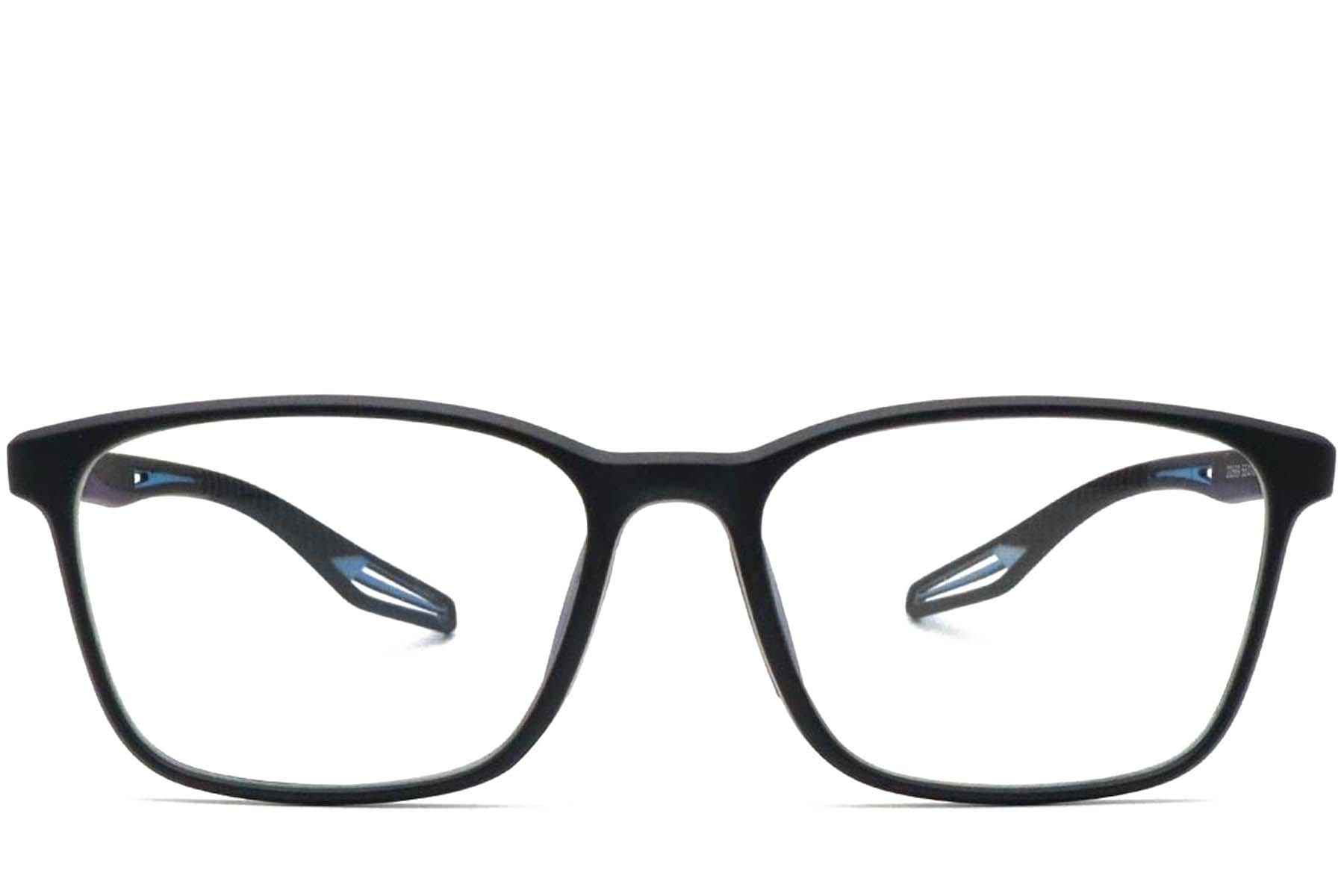 BS0420-0032_Blue_Rectangular_TR90_Glasses_front