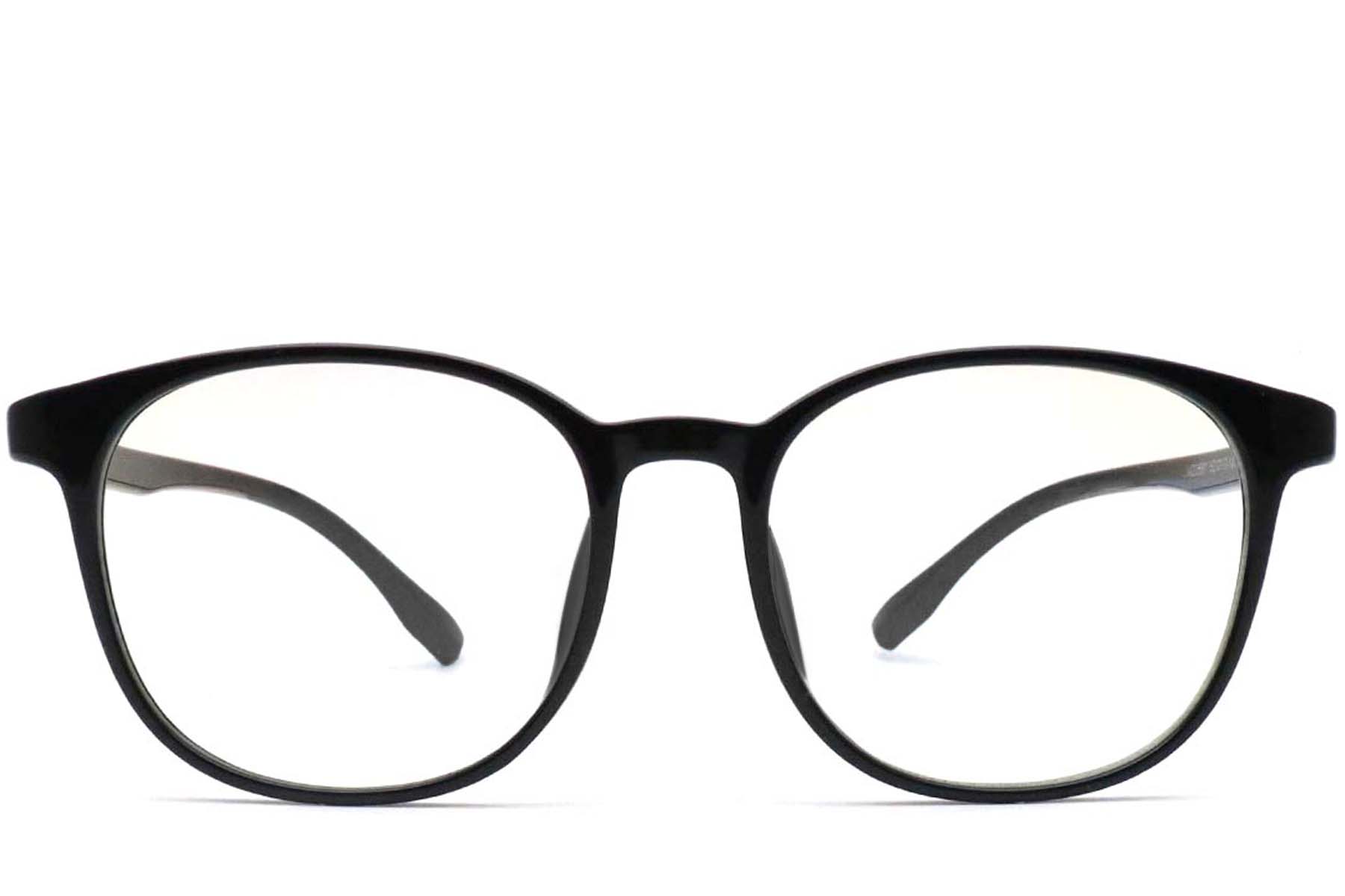 BS0420-0034_Black_Oval_TR90_Glasses_front