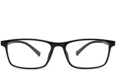 BS0420-0041_Black_Rectangular_TR90_Glasses_front