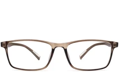 BS0420-0042_Brown_Rectangular_TR90_Glasses_front