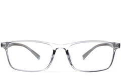 BS0420-0045_Grey_Rectangular_TR90_Glasses_front