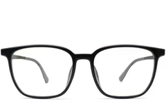 BS0420-0058_Grey_Rectangular_TR90_Glasses_front
