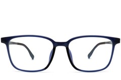 BS0420-0066_Blue_Rectangular_TR90_Glasses_front
