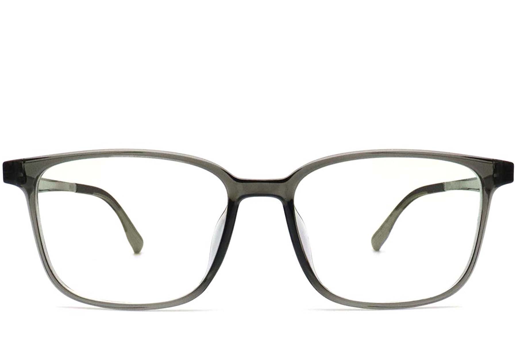 BS0420-0068_Green_Rectangular_TR90_Glasses_front