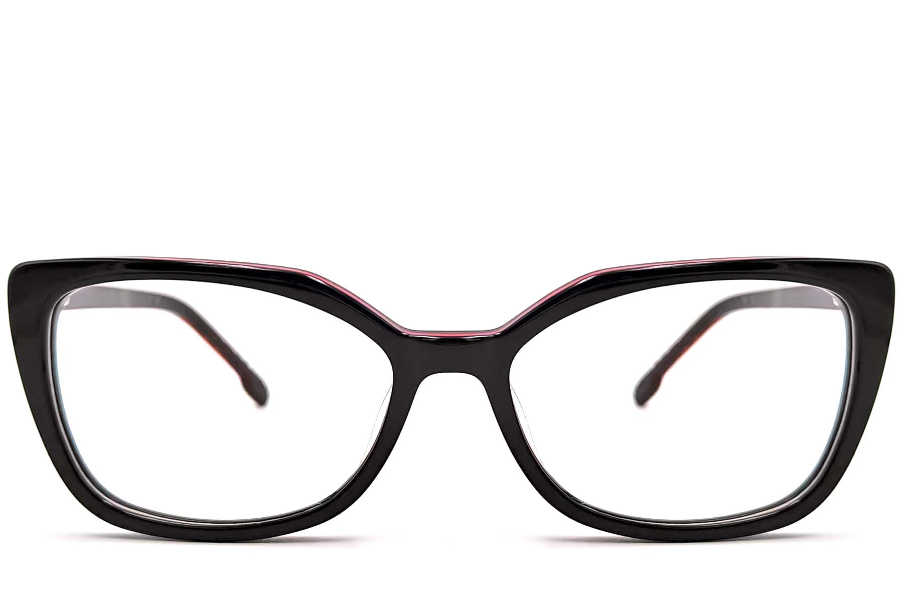 BS0420-0070_Black_Butterfly_Acetate_Glasses_front