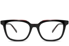BS0420-0074_Red_Rectangular_Acetate_Glasses_front