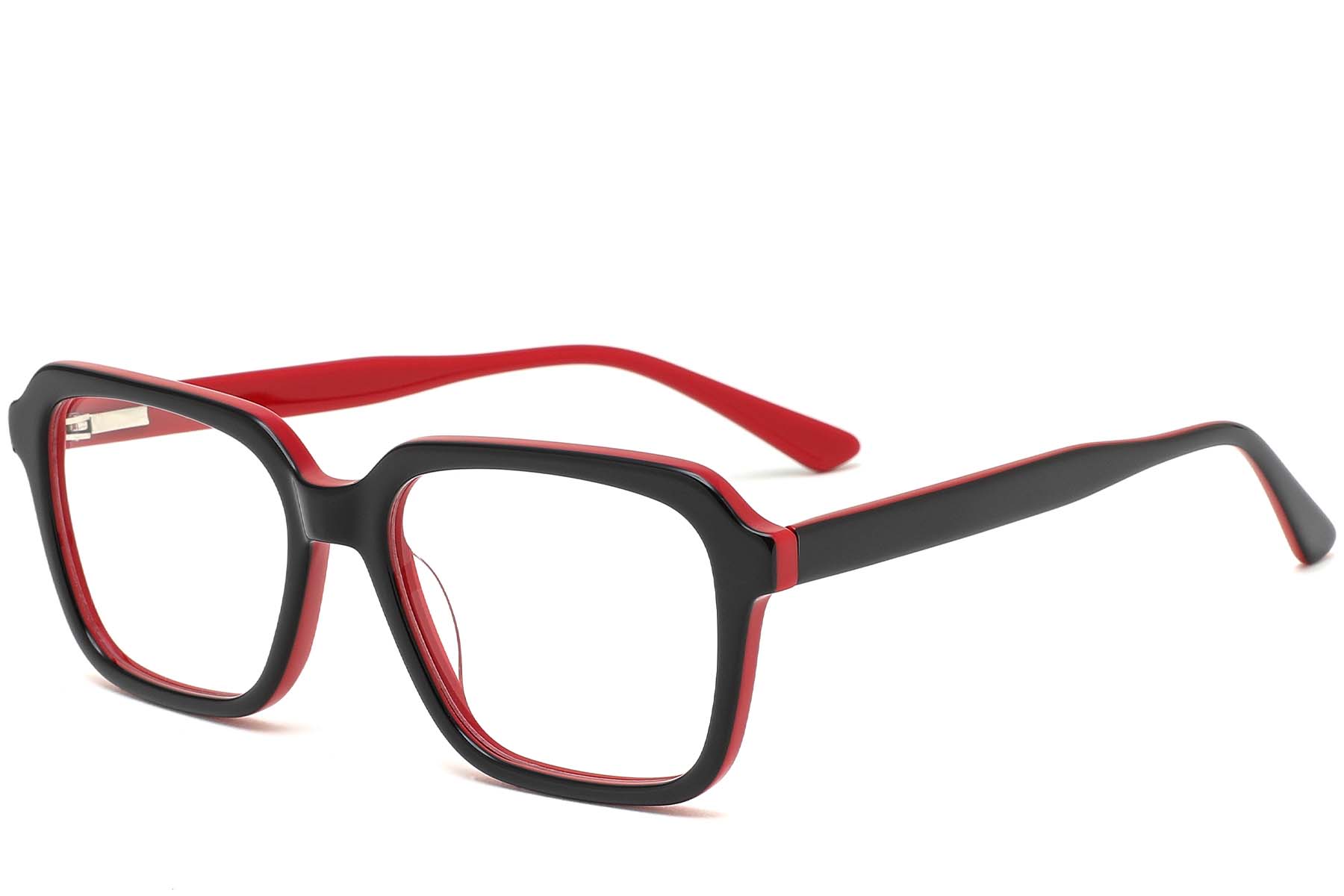 BS0420-0080_Red_Rectangular_Acetate_Glasses_corner