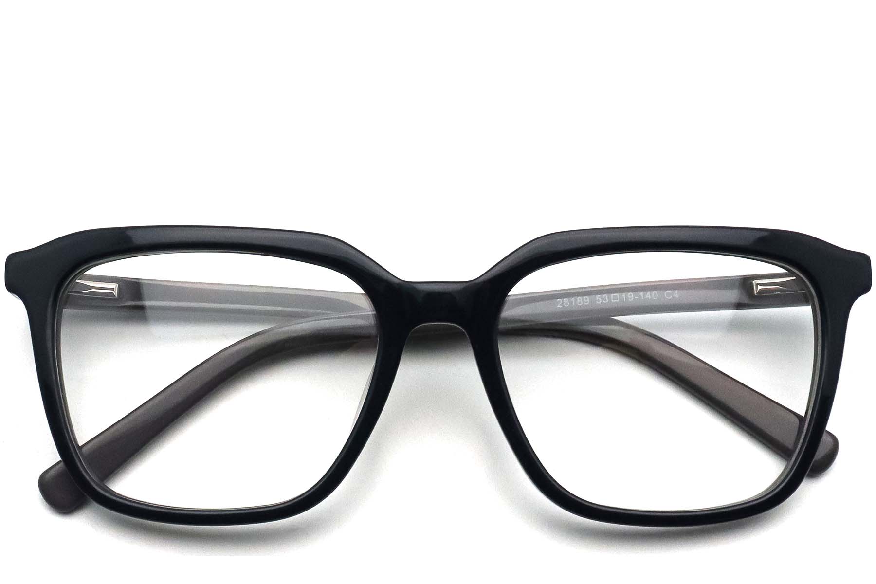 BS0420-0088_Grey_Rectangular_Acetate_Glasses_front