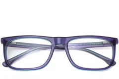 BS0420-0090_Green_Rectangular_Acetate_Glasses_front