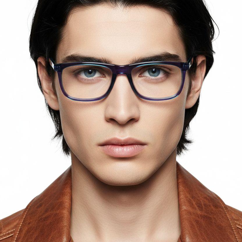 bs0420-0090_green_rectangular_acetate_glasses_model