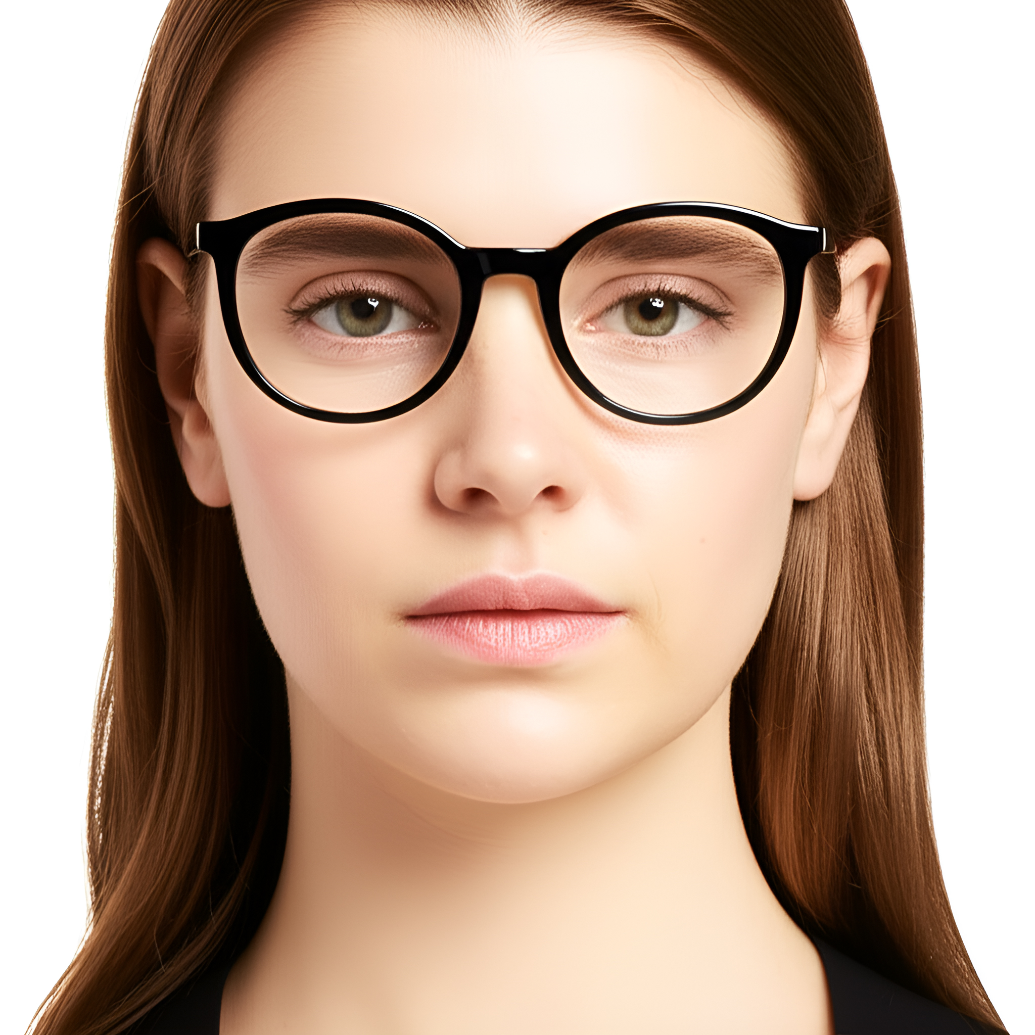 BS0420-0095_Oval_Black_Acetate_Glasses_model