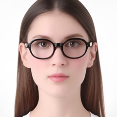 BS0420-0112_Oval_Black_Acetate_Glasses_model