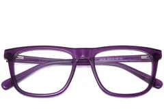 BS0420-0114_Purple_Rectangular_Acetate_Glasses_front