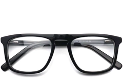 BS0420-0116_Black_Rectangular_Acetate_Glasses_front