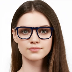 BS0420-0116_Rectangular_Black_Acetate_Glasses_model