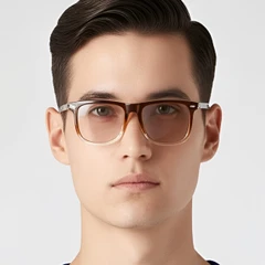 BS0420-0136_Brown_Rectangular_Acetate_Sunglasses_model
