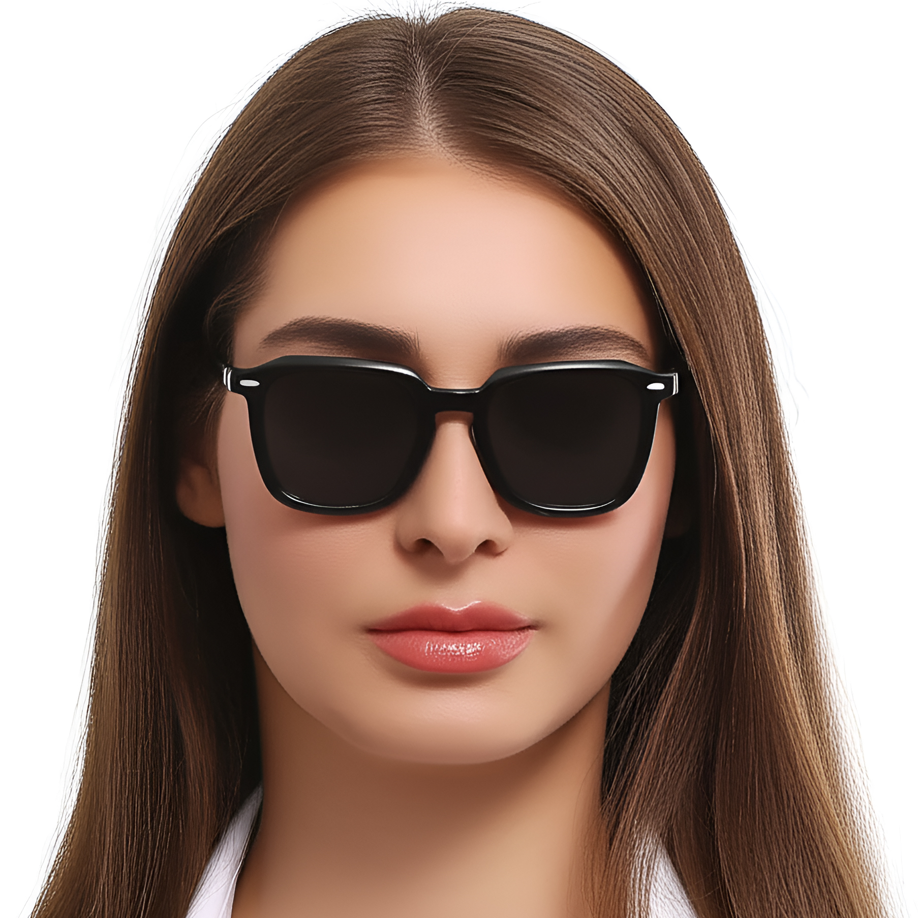 BS0420-0142_Black_Rectangular_Acetate_Sunglasses_model