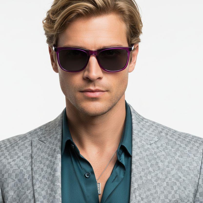 bs0420-0148_purple_rectangular_acetate_sunglasses_model