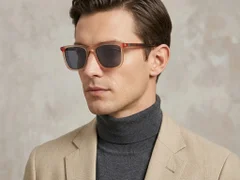 BS0420-0151_Pink_Rectangular_Acetate_Sunglasses_corner-tryon_male