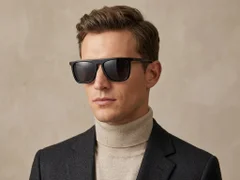 BS0420-0153_Black_Rectangular_Acetate_Sunglasses_corner-tryon_male
