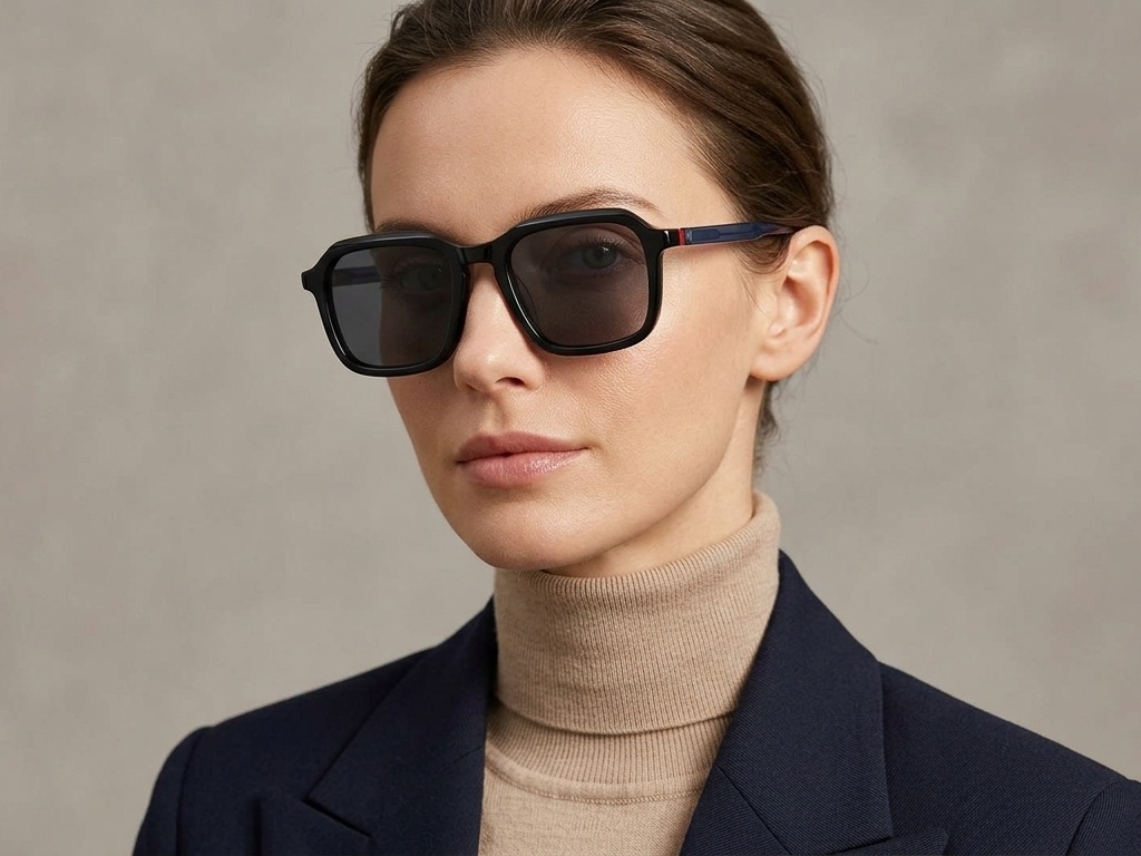BS0420-0158_Black_Rectangular_Acetate_Sunglasses_corner-tryon_female