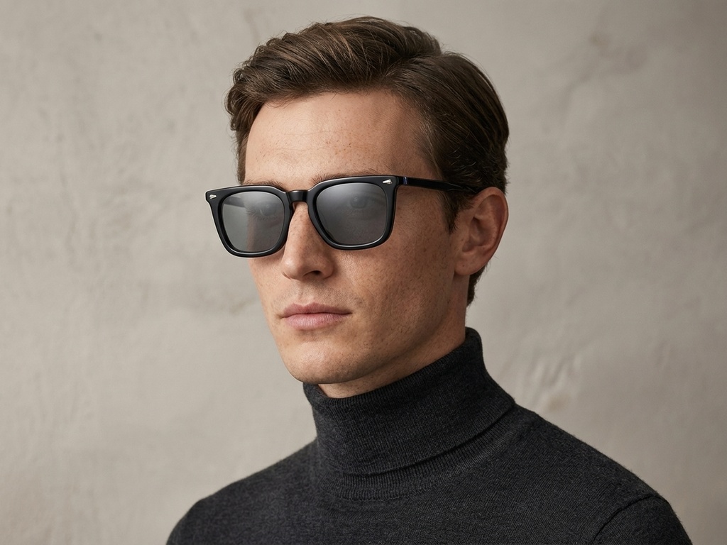 BS0420-0164_Black_Rectangular_Acetate_Sunglasses_corner-tryon_male