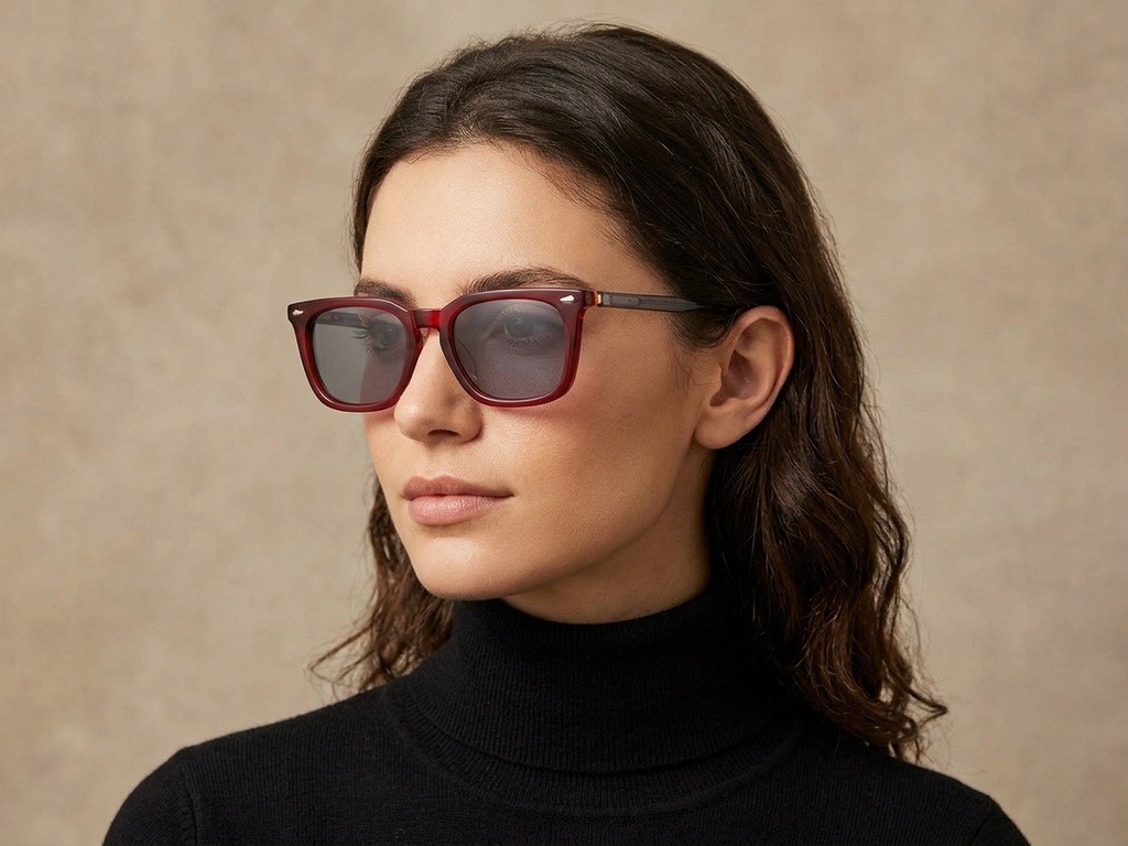 BS0420-0165_Red_Rectangular_Acetate_Sunglasses_corner-tryon_female