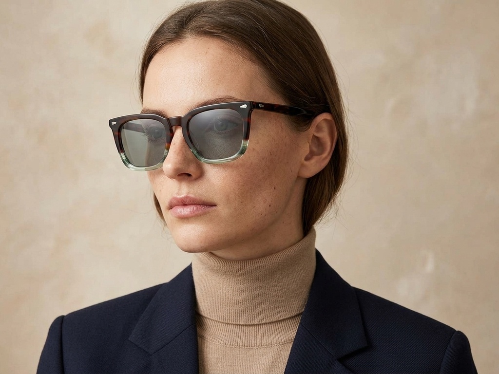 BS0420-0169_Tortoiseshell_Rectangular_Acetate_Sunglasses-tryon_female