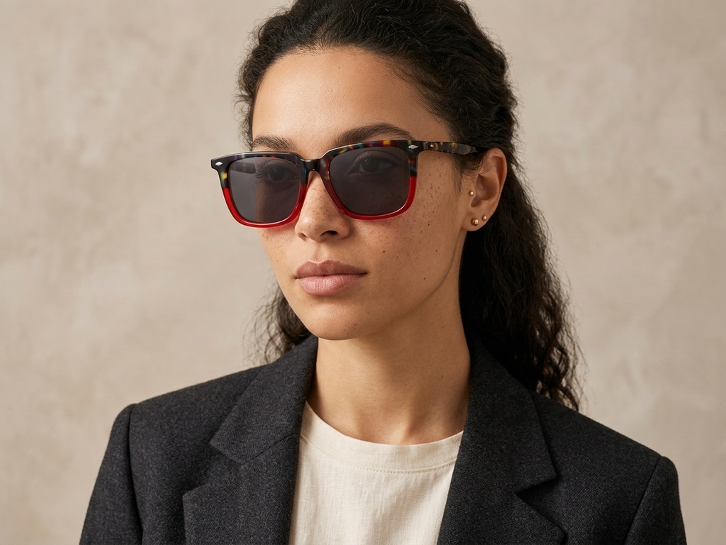 BS0420-0173_Tortoiseshell_Rectangular_Acetate_Sunglasses-tryon_female