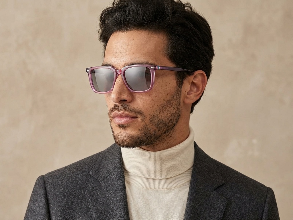 BS0420-0175_Purple_Rectangular_Acetate_Sunglasses_corner-tryon_male