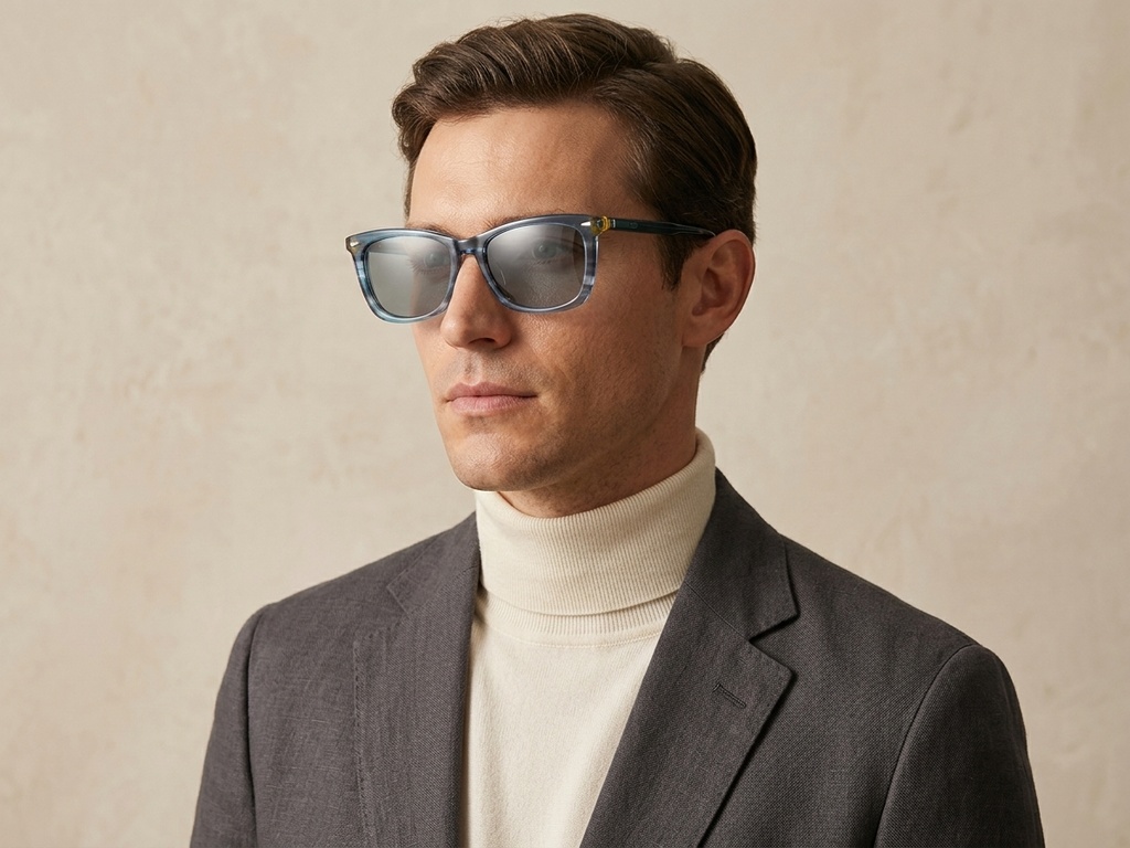 BS0420-0177_Blue_Rectangular_Acetate_Sunglasses_corner-tryon_male