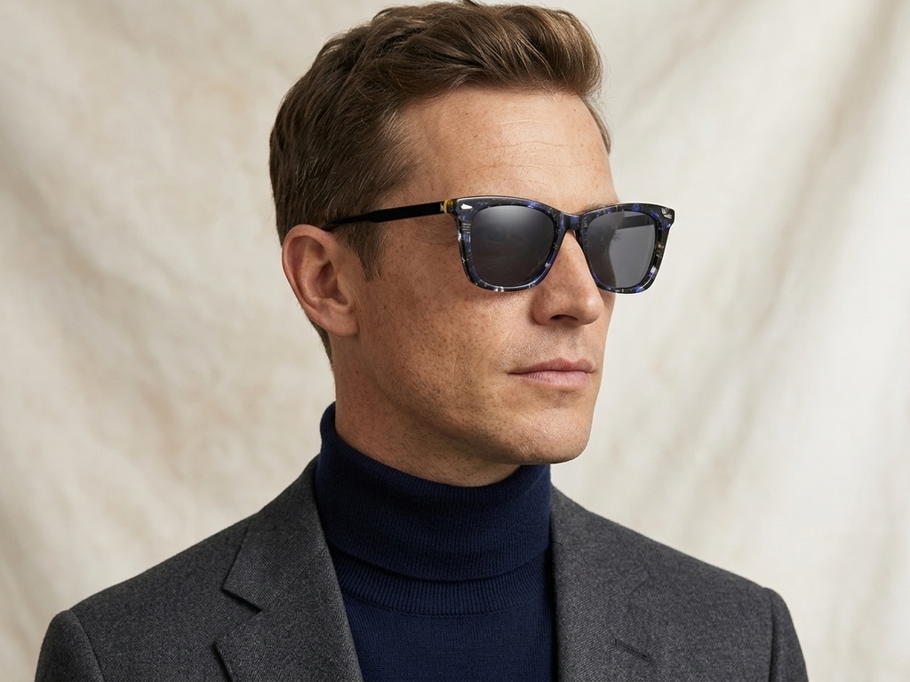 BS0420-0179_Purple_Rectangular_Acetate_Sunglasses_corner-tryon_male
