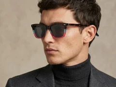 BS0420-0181_Pink_Rectangular_Acetate_Sunglasses_corner-tryon_male