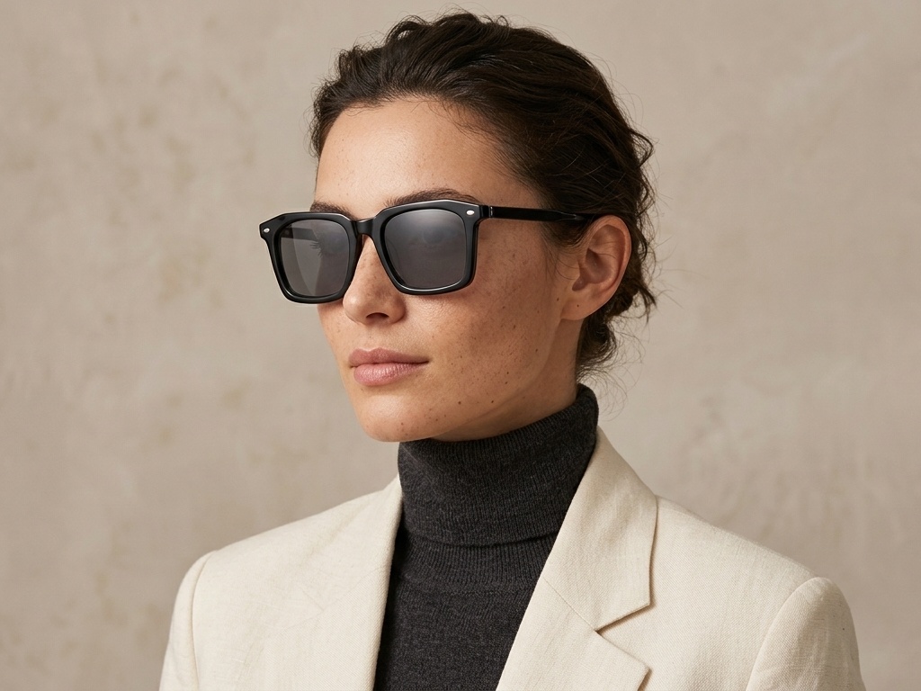 BS0420-0182_Black_Rectangular_Acetate_Sunglasses_corner-tryon_female