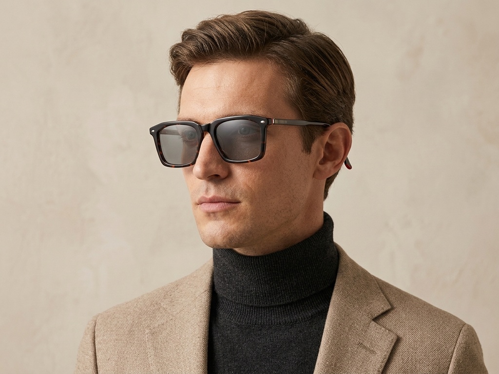 BS0420-0184_Tortoiseshell_Rectangular_Acetate_Sunglasses_corner-tryon_male